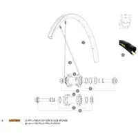 Mavic Ksyrium Pro Allroad 2016 Eiker 12 Enheter