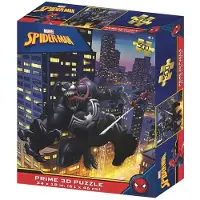 PRIME 3D Lentikulært Spiderman Vs Venom-puslespill