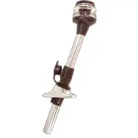 Goldenship Rustfritt Stål Ba15d 16º Gs10350 Teleskopisk Rundstrålende Lys 60 Cm 12v 10w