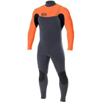 Ocean & Earth One Free Flex 3/2 Mm Langarmet Neopren-drakt Med Glidelås På Ryggen