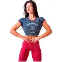 Nebbia Washed Crop Golden Age 782 Sport-topp