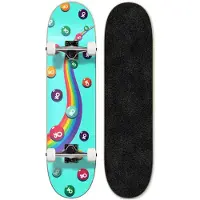 Yocaher Graphic Candy Series Sweet 7.75´´ Skateboard