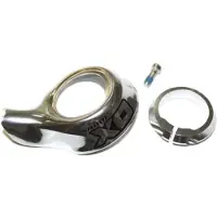 Sram Spare Parts Tapa/abrazadgripshift X0 Left Silver Dekselhette
