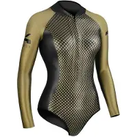 C4 Freediving Aurea 2 Mm Langermet Shorty-våtdrakt For Dame