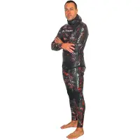 Picasso Thermal Skin Camu Hw 7 Mm Harpunfiskedrakt