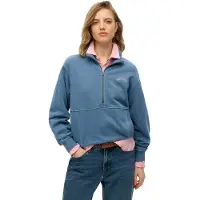 Superdry W2012355a Essential Logo Gd Halv Glidelås Genser