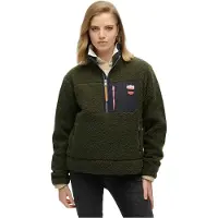 Superdry Vintage Retro Halv Glidelås Genser