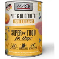 Mac'S Økonomipakke Adult 12 x 800 g - Kalkun & blåbær