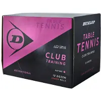 Dunlop 40+ Club Training Bordtennisballer