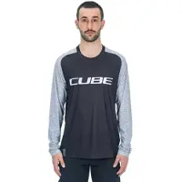 Cube Vertex Langarmet Enduro-sykkeltrøye