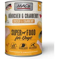 Mac'S Økonomipakke Adult 12 x 800 g - Kylling & tranebær