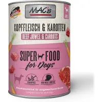 Mac'S Adult Superfood 6 x 400 g - Hodekjøtt & gulrøtter
