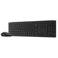 Lenovo Multi-Mode Pro Combo 6000 - keyboard and mouse set - QWERTY - Danish - eclipse black Input Device - Tastatur & Mussett - Dansk - Svart
