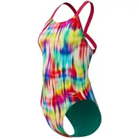 Speedo Fl Printed Leaderback Badetøy