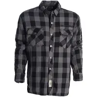 West Coast Choppers Flannel Aramidic Lining Skjorte Med Lange Ermer