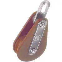 Talamex Hye Tradisjonell Tufnol-ledning Fast Enkeltblokkhjul