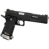 WE Hi-capa 6 Force A Silver Barrel Full Metal Gbb Airsoft-pistol