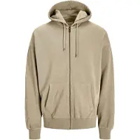 Jack & Jones Charge Faded Genser Med Hel Glidelås