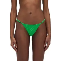 Sundek Keer Briefs With Adjustable Side Ties And Rhinestones Bikini Bunn