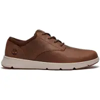 Timberland for man. TB0A6C8EW011 Parker Street Leather Sneakers brown (40), Flat, Laces, Casual