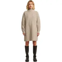 G-Star Cable Loose Kjole Med Lange Ermer