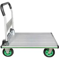 JBM Sammenleggbar Tralle Med Aluminiumplattform 300kg