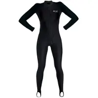 IQ-UV Uv 300 Watersport 0.5 Mm Dame Våtdrakt I Neopren Med Lange Ermer Og Glidelås På Ryggen