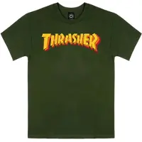Thrasher Stacked Kortarmet T-skjorte