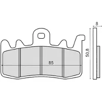 RMS Beauty Bmw R 1200 Gs 225103193 Sintrede Bremseklosser