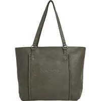 Pepe Jeans for woman. PL0300005 Bellamie Code green bag (OSFA), Casual, Polyurethane