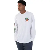 Hurley Oz Langermet T-skjorte hvit