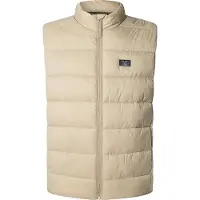 Pepe Jeans for man. PM4027189 Beige Puffer Vest (M), Casual, Polyamide