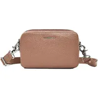 Mandarina Duck Mellow Leather Camera Flat Skuldertaske