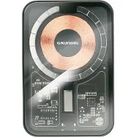 24hShop Powerbank med trådløs lading og 5000 mAh kapasitet