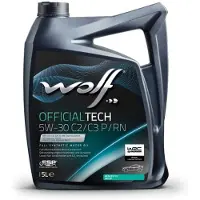 WOLF Officialtech C2/c3 P/rn Motorolje 5l
