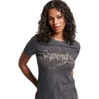 Superdry Vintage Merch Store Skinny Kortarmet T-skjorte