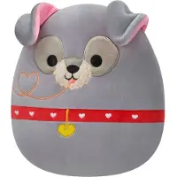 Squishmallows DISNEY Valentinsdag plysjleketøy, 20 cm