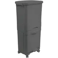 Wellhome Kildesorteringsbøtte Med Pedal 42l