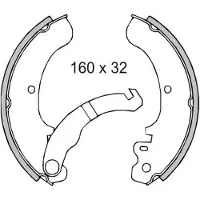 Rms Classic Piaggio Ape 50cc 225120220 Bremseklosser