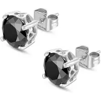 Police Soul Stone Stud øreringer