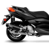 Leovince Nero Yamaha X-max 125/iron Max 18/20 E4 Ikke-homologisert Komplett Eksosanlegg