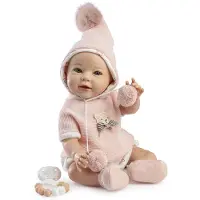MuÑecas Guca Diana Baby Reborn Hårløs 42-46 Cm