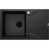 Deante Zqn_g113 Granittvask Med 1 Kum Og Avrenningsfelt