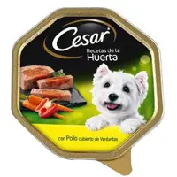 Cesar Mat For Hunder Kyllinger Og Grønnsaker 150g 14 Enheter