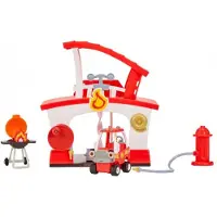 Mga La Oss Dra Til Cozy Coupe Brannstasjon Figur!