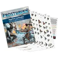 Asmodee Frosthaven Pegatinas Reutilizables Brettspill
