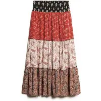 Superdry Printed Lang Skjørt