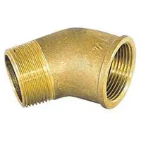 PLASTIMO Messing 90º Hann-/hunnkobling 5 Enheter