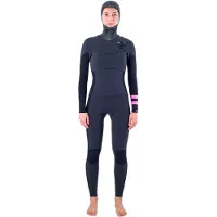 Hurley Plus 5/3 Mm Langermet Våtdrakt Med Hette Og Glidelås På Brystet For Dame