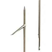 Picasso Platinum Shark Fins America Rustfritt Stål Enkel Flopper Spydskaft 6.5 Mm